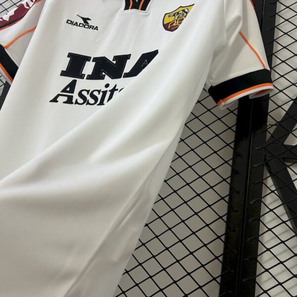 As Roma 1998/99 Away Retro Jersey - Image 5