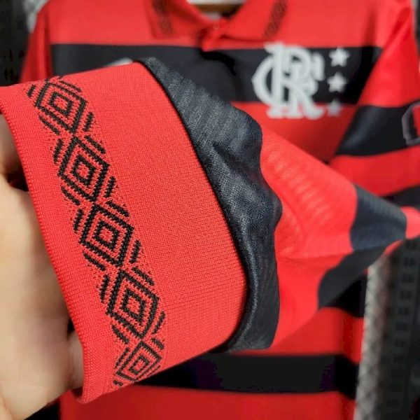 Flamengo 1994/95 Home Long Sleeves Retro Jersey - Image 4