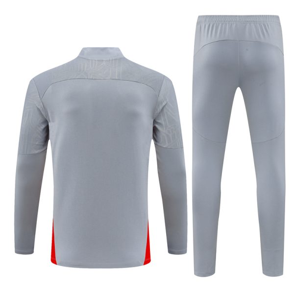 Ac Milan 2024/25 Half-Zip Adult Sweater+Pant 14001 - Image 2