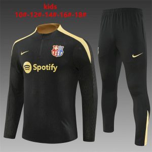 Barcelona 2024/25 Half-Zip Kids Sweater+Pant 14001