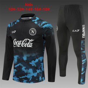 Napoli 2024/25 Half-Zip Kids Sweater+Pant 14001