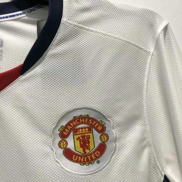 Manchester United 2008/09 Away Long Sleeves Retro Jersey - Image 3