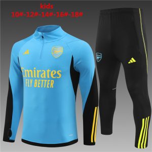 Arsenal 2023/24 Half-Zip Kids Sweater+Pant 14001