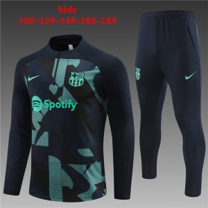 Barcelona 2023/24 Half-Zip Kids Sweater+Pant 14001