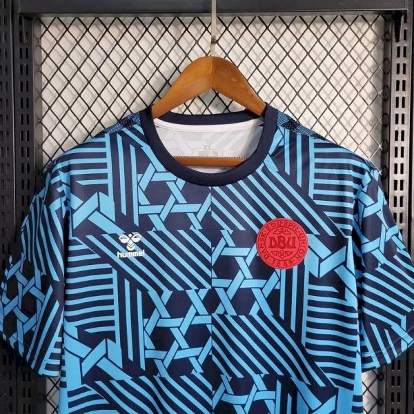 Denmark 2023/24 Pre-Match Training Jersey - Image 4