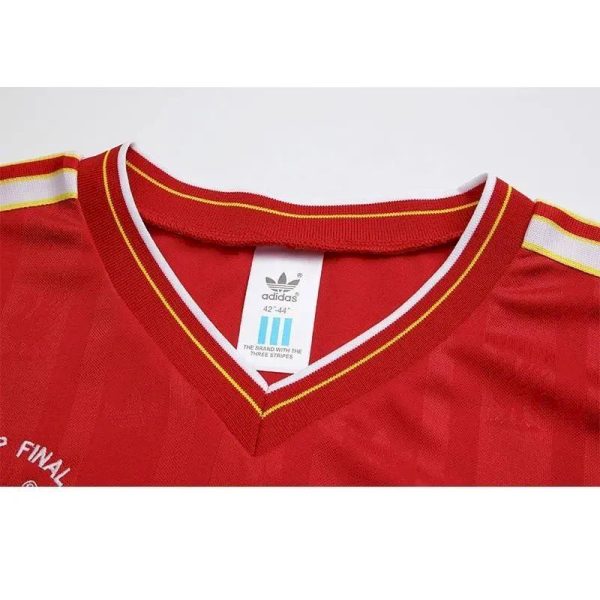 Liverpool 1985/86 Home Fa Cup Long Sleeves Retro Jersey - Image 8