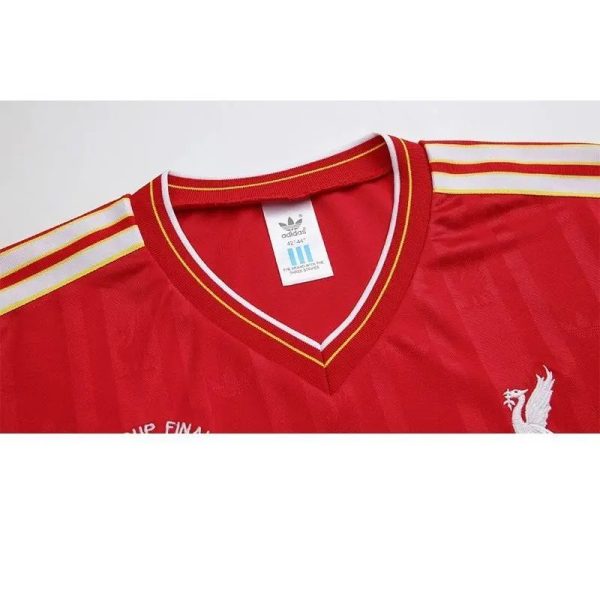 Liverpool 1985/86 Home Fa Cup Retro Jersey - Image 9