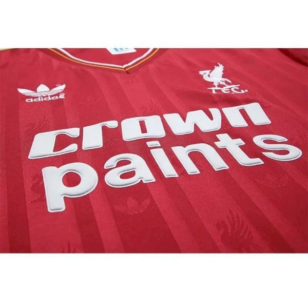 Liverpool 1985/87 Home Long Sleeves Retro Jersey - Image 4