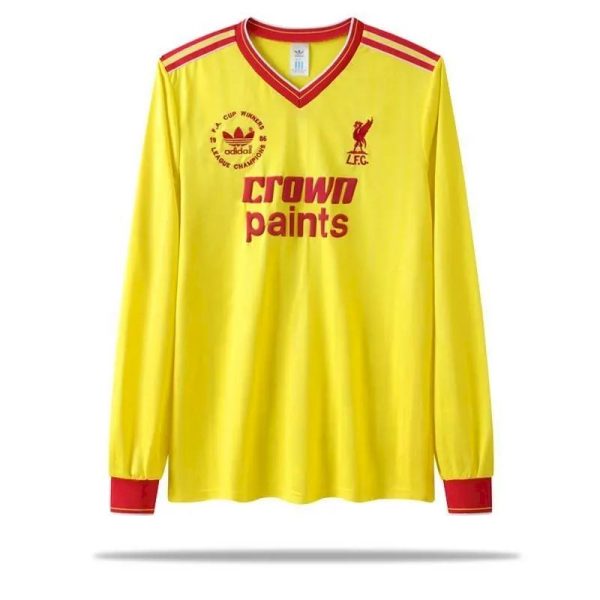 Liverpool 1985/86 Third Fa Cup Long Sleeves Retro Jersey