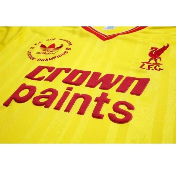 Liverpool 1985/86 Third Fa Cup Long Sleeves Retro Jersey - Image 9