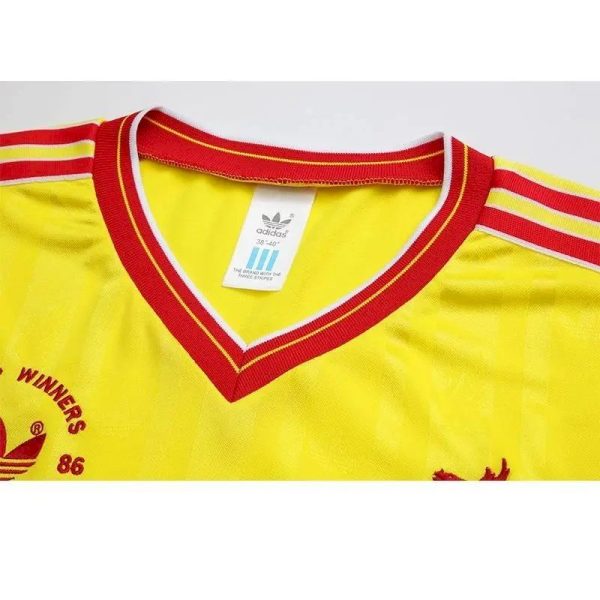 Liverpool 1985/86 Third Fa Cup Long Sleeves Retro Jersey - Image 6