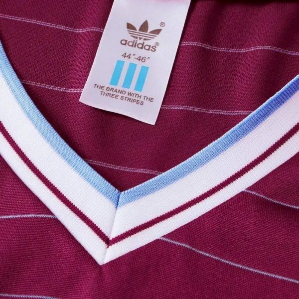 West Ham United 1986 Home Retro Jersey - Image 9