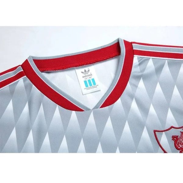Liverpool 1989/91 Away Long Sleeves Retro Jersey - Image 2