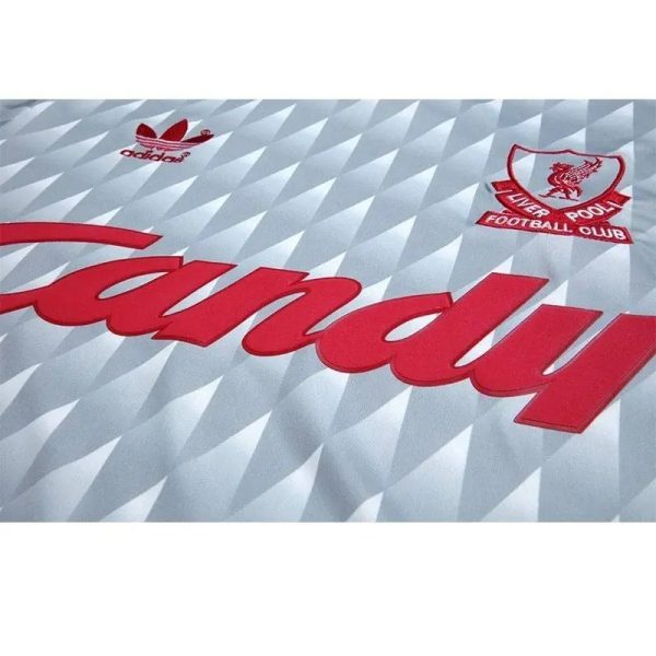 Liverpool 1989/91 Away Long Sleeves Retro Jersey - Image 6