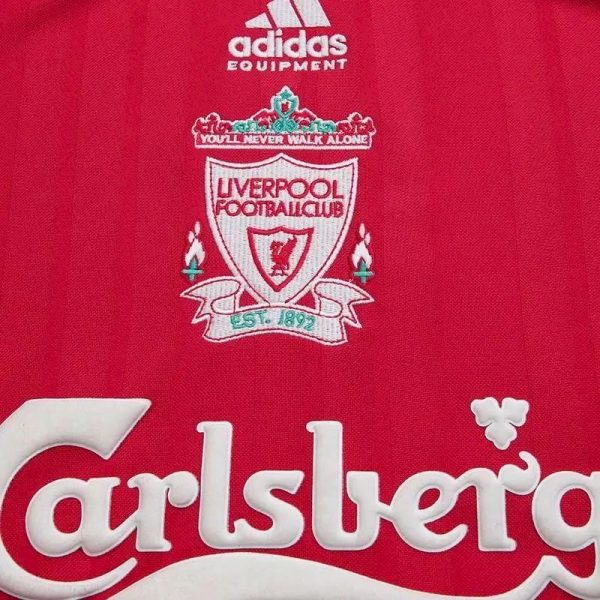 Liverpool 1993/95 Home Long Sleeves Retro Jersey - Image 5