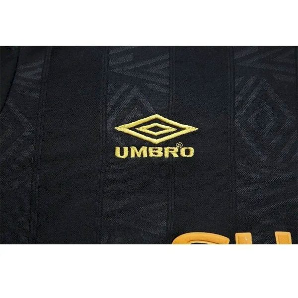 Manchester United 1993/95 Away Long Sleeves Retro Jersey - Image 4