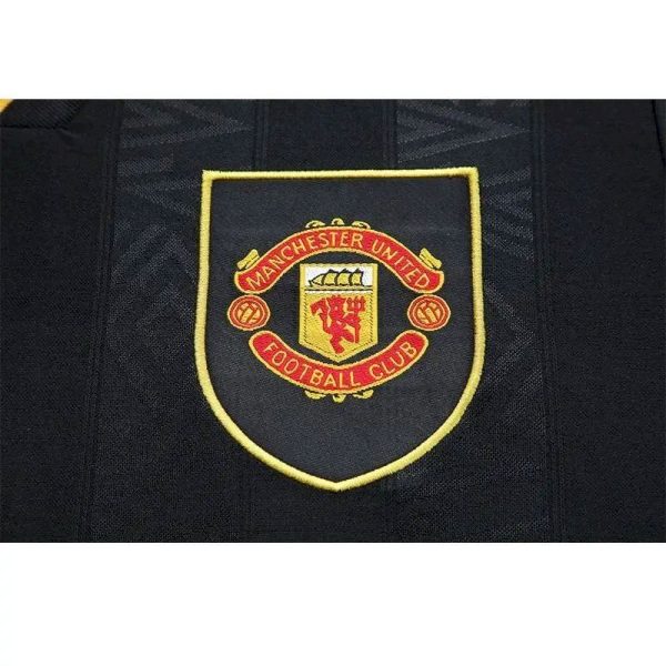Manchester United 1993/95 Away Long Sleeves Retro Jersey - Image 5