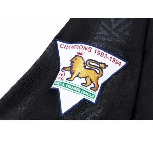 Manchester United 1993/95 Away Long Sleeves Retro Jersey - Image 6