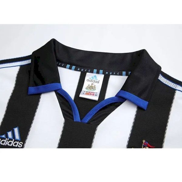 Newcastle United 1999/2000 Home Long Sleeves Retro Jersey - Image 11