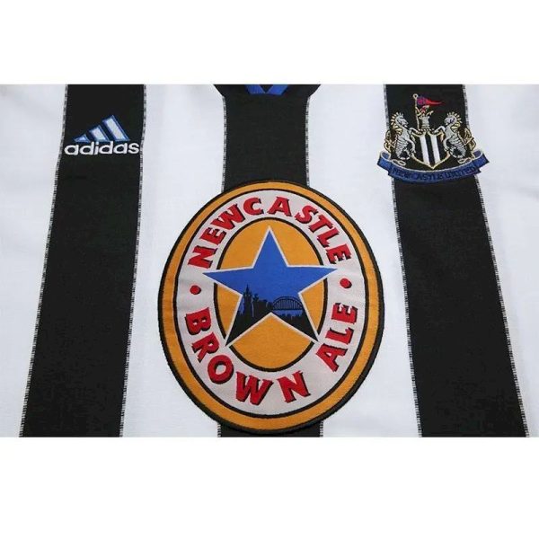 Newcastle United 1999/2000 Home Retro Jersey - Image 7
