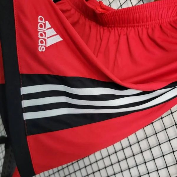 Flamengo 2023/24 Red Shorts - Image 4