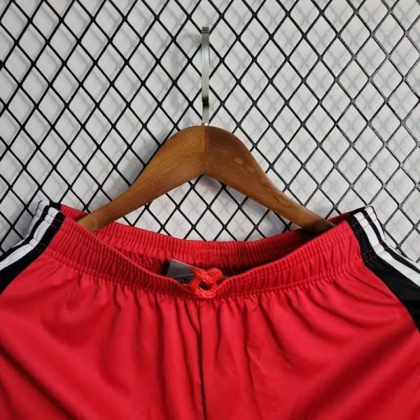 Flamengo 2023/24 Red Shorts - Image 2