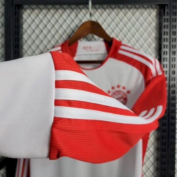 Bayern Munich 2023/24 Home Long Sleeve Jersey - Image 8