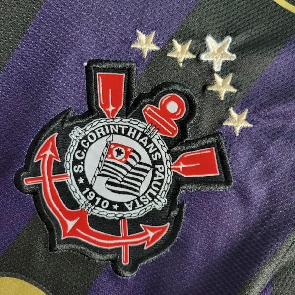Corinthians 2009/10 Away Retro Jersey - Image 7