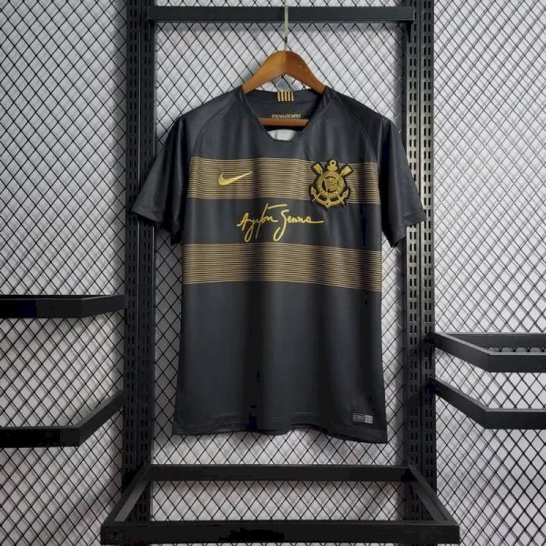 Corinthians 2018/19 Away Retro Jersey - Image 3