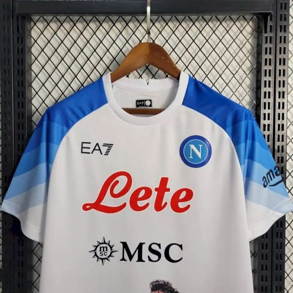 Napoli 2023/24 Champion Edition Jersey White - Image 6