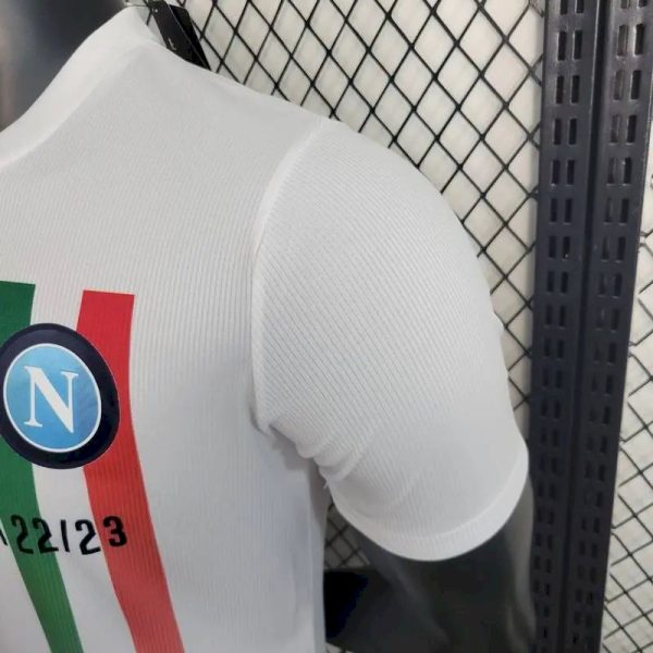 Napoli 2023/24 Champion Edition Jersey Player Version White - Image 4