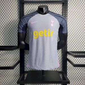 Tottenham Hotspur 2023/24 Pre-Match Training Jersey Player Version Grey