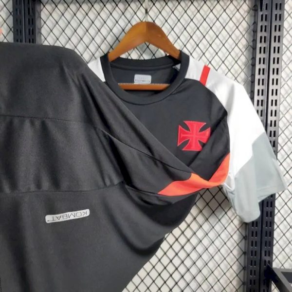 Vasco Da Gama 2023/24 Pre-Match Training Jersey Black - Image 5