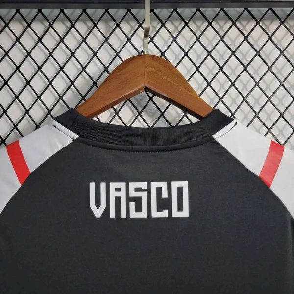 Vasco Da Gama 2023/24 Pre-Match Training Jersey Black - Image 6