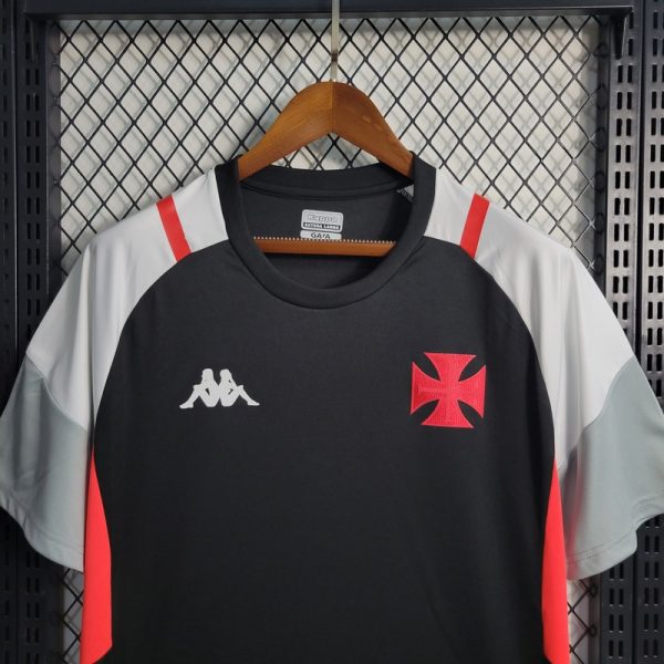 Vasco Da Gama 2023/24 Pre-Match Training Jersey Black - Image 8