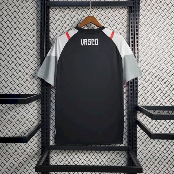 Vasco Da Gama 2023/24 Pre-Match Training Jersey Black - Image 9