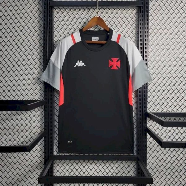 Vasco Da Gama 2023/24 Pre-Match Training Jersey Black - Image 2