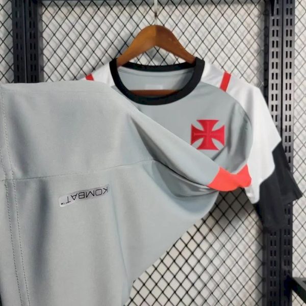 Vasco Da Gama 2023/24 Pre-Match Training Jersey Grey - Image 5