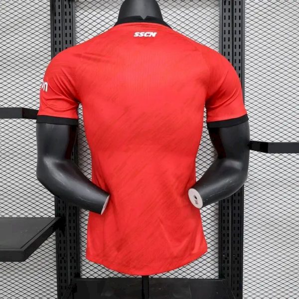 Napoli 2023/24 Champion Edition Jersey Player Version Red - Image 3