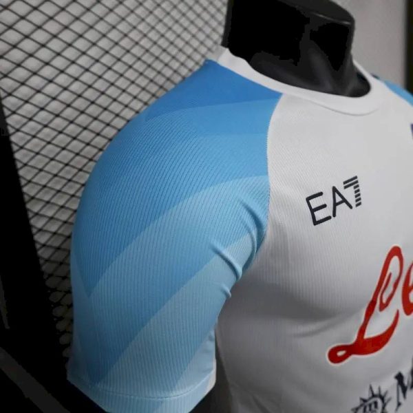 Napoli 2023/24 Champion Edition Jersey Player Version White - Image 4