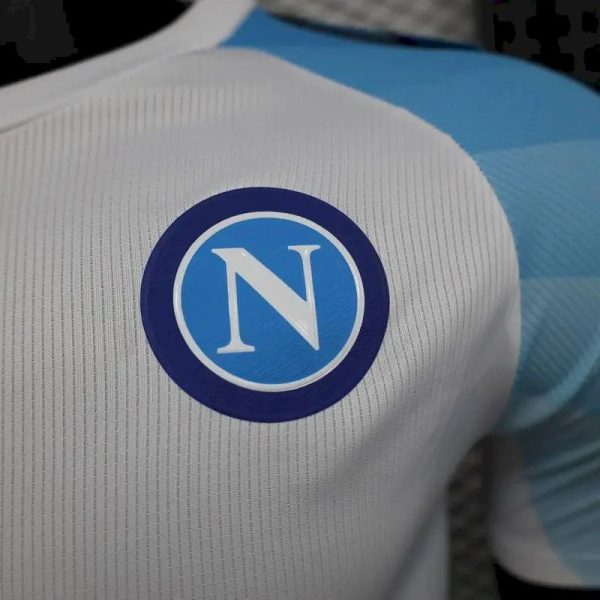 Napoli 2023/24 Champion Edition Jersey Player Version White - Image 7