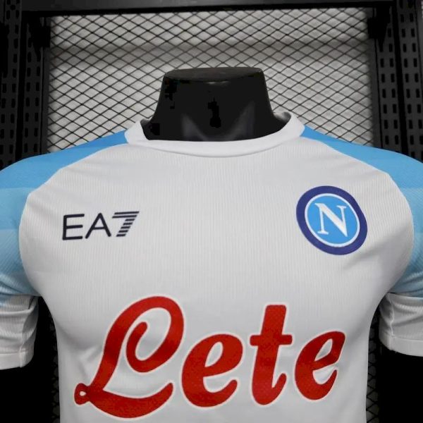 Napoli 2023/24 Champion Edition Jersey Player Version White - Image 5