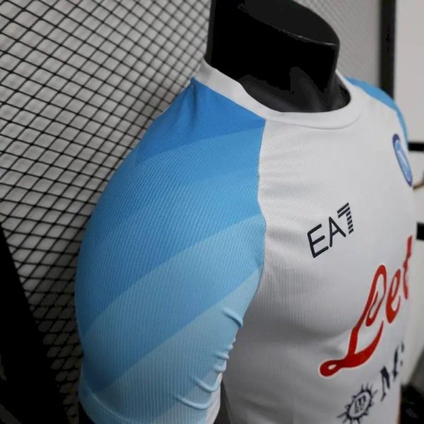 Napoli 2023/24 Champion Edition Jersey Player Version White - Image 9