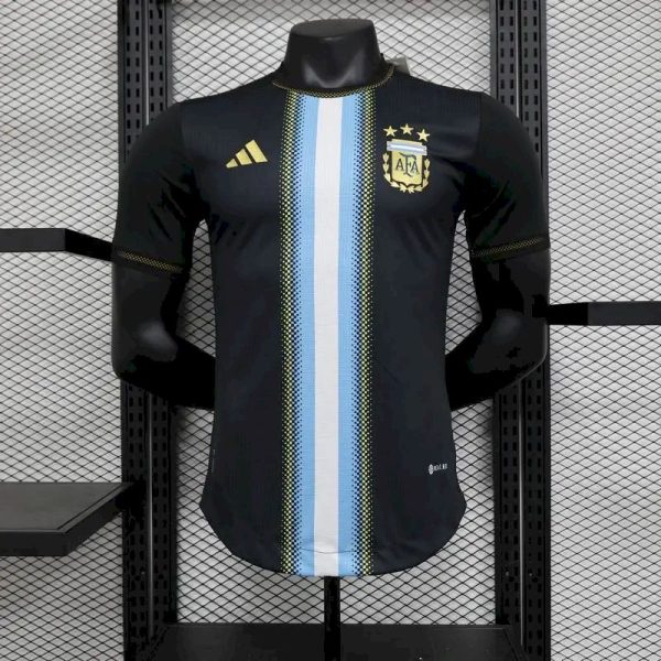 Argentina 2023/24 Special Edition Jersey Player Version Black