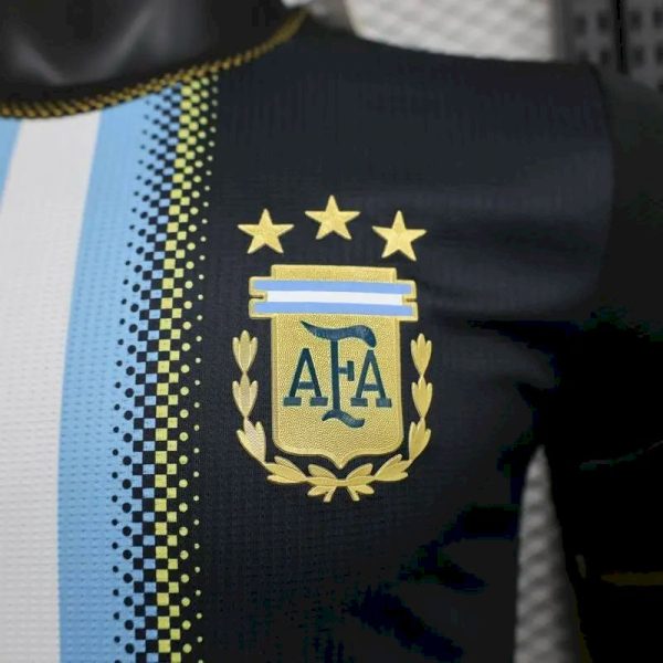 Argentina 2023/24 Special Edition Jersey Player Version Black - Image 5