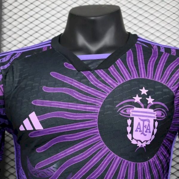 Argentina 2023/24 Special Edition Jersey Player Version Purple - Image 4