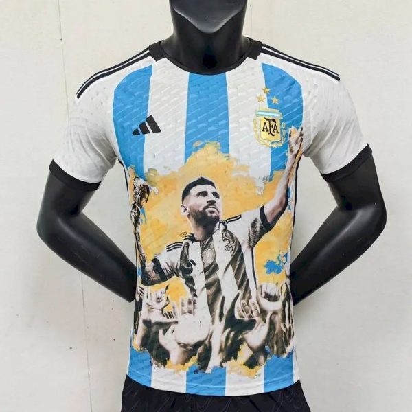 Argentina 2023/24 Messi Champion Edition Jersey Player Version