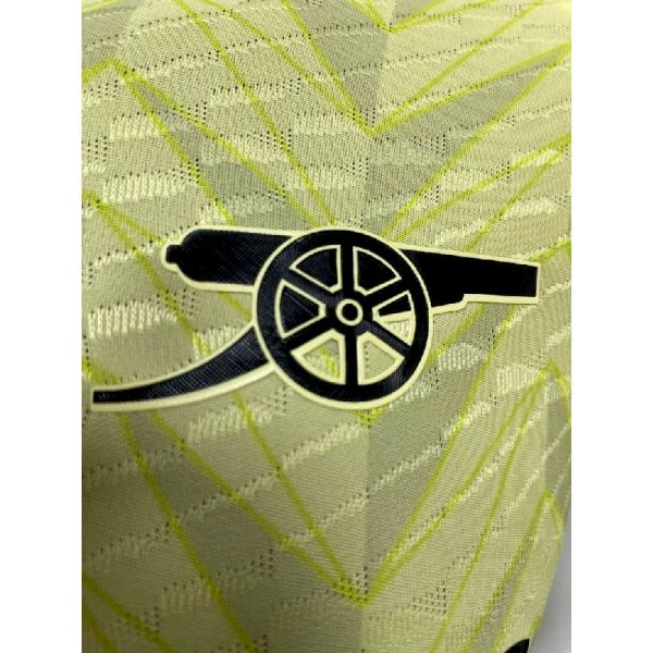 Arsenal 2023/24 Pre-Match Training Jersey Player Version Yellow - Image 3
