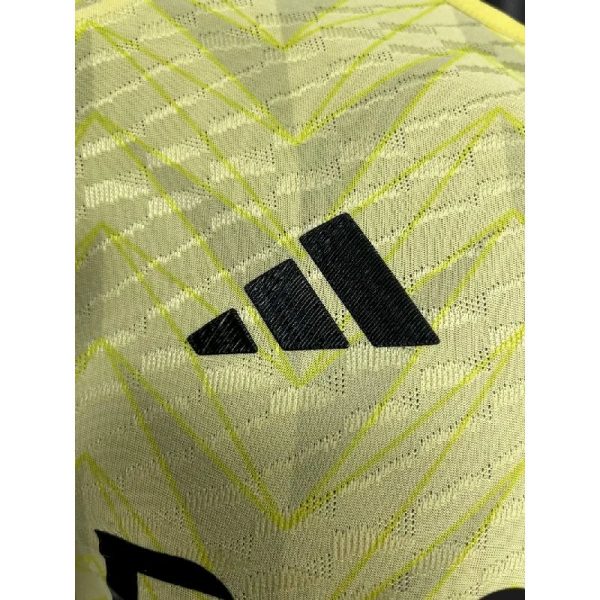 Arsenal 2023/24 Pre-Match Training Jersey Player Version Yellow - Image 4