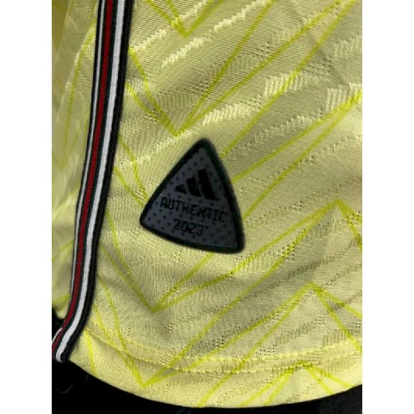 Arsenal 2023/24 Pre-Match Training Jersey Player Version Yellow - Image 5